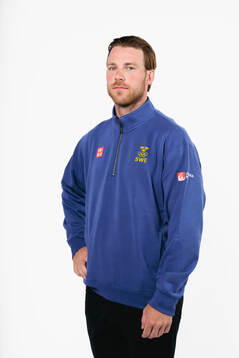 Elias Lindholm of the Swedish men's national ice hockey