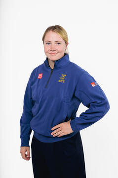 Lina Ljungblom of the Swedish women's national ice hockey