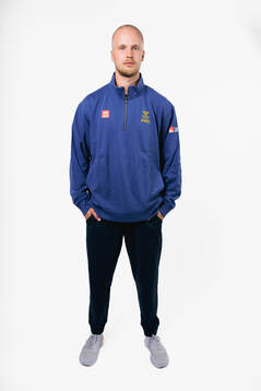 Elias Pettersson of the Swedish men's national ice hockey
