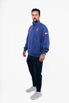 Erik Karlsson of the Swedish men's national ice hockey team