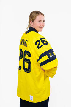 Lina Ljungblom of the Swedish women's national ice hockey