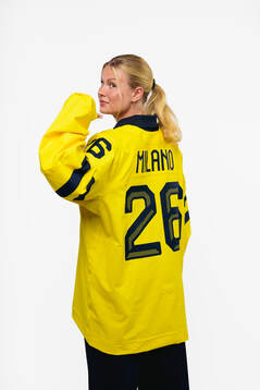 Maja Nylén Persson of the Swedish women's national ice