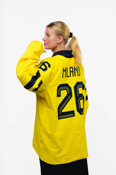 Maja Nylén Persson of the Swedish women's national ice