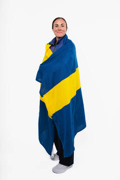 Anna Kjellbin of the Swedish women's national ice hockey