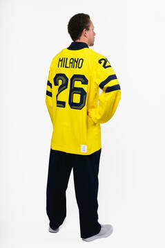 Lucas Raymond of the Swedish men's national ice hockey team