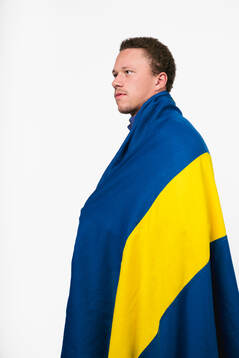Lucas Raymond of the Swedish men's national ice hockey team