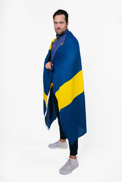 Victor Hedman of the Swedish men's national ice hockey team