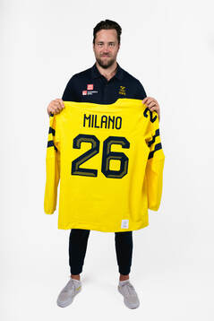 Victor Hedman of the Swedish men's national ice hockey team