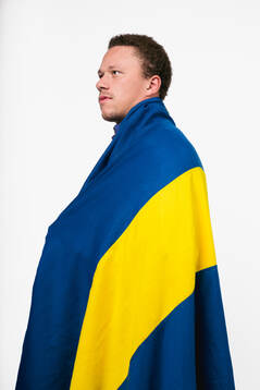 Lucas Raymond of the Swedish men's national ice hockey team