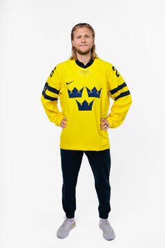 William Karlsson of the Swedish men's national ice hockey