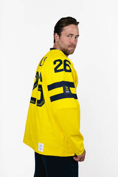 Victor Hedman of the Swedish men's national ice hockey team