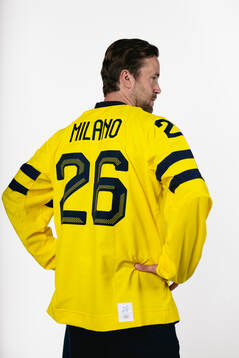 Victor Hedman of the Swedish men's national ice hockey team