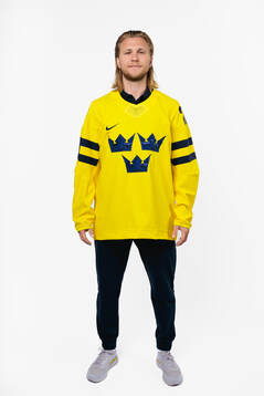 William Karlsson of the Swedish men's national ice hockey