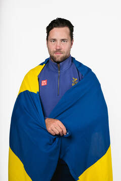 Victor Hedman of the Swedish men's national ice hockey team