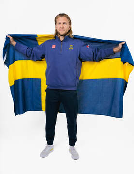 William Karlsson of the Swedish men's national ice hockey