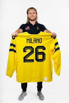 William Karlsson of the Swedish men's national ice hockey