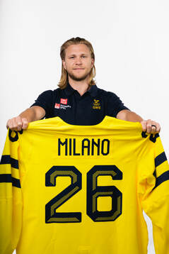 William Karlsson of the Swedish men's national ice hockey