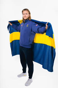 William Karlsson of the Swedish men's national ice hockey