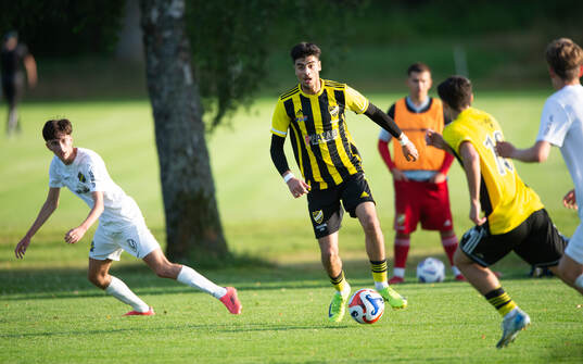 IFK Hässleholms Qusay Ahmad i matchens mellan IFK
