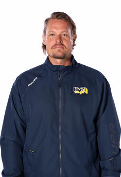 HV71s målvaktstränare Joel Gistedt