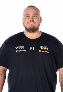 HV71s materialförvaltare Philip Törmänen