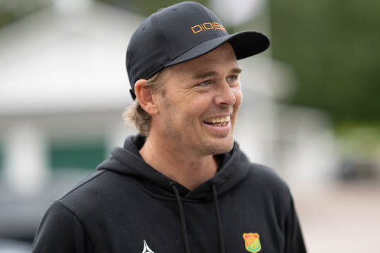 Gais tränare Fredrik Holmberg