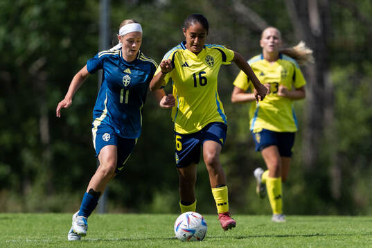 Milla Nyström och Hamasa Durrani
