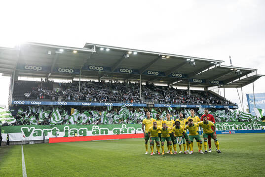 The starting eleven of Hammarby