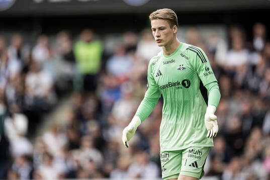 Goalkeeper Sander Tangvik of Rosenborg