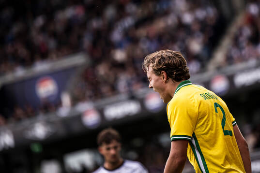 Hampus Skoglund of Hammarby reacts