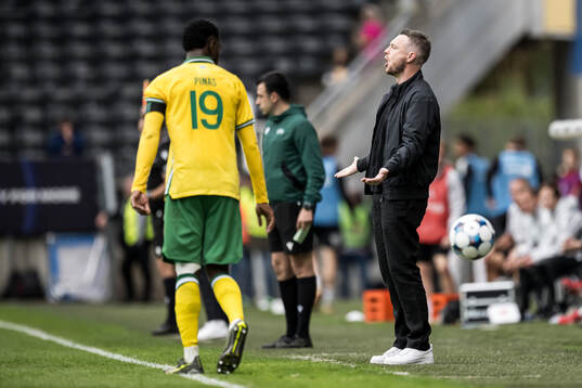 Coach Kim Hellberg of Hammarby