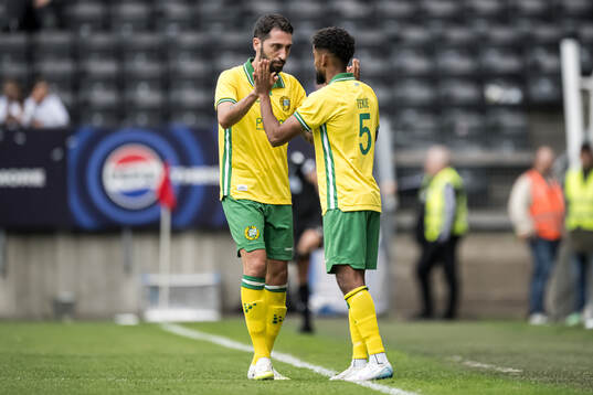 Nahir Besara and Tesfaldet Tekie of Hammarby