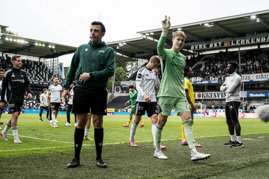 Goalkeeper Sander Tangvik of Rosenborg