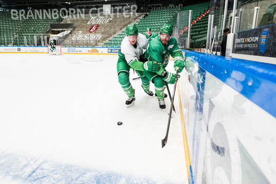 Bläddra bland fler bilder av Ishockey, SHL, Rögle, Träning