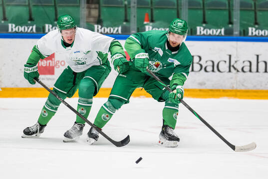 Fredrik Olofsson och Leon Bristedt