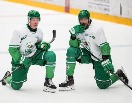Fredrik Olofsson och Dennis Everberg