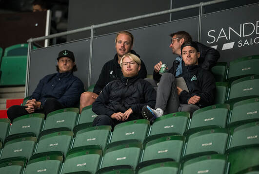 Sportchef Hampus Sjöström, sportchef Jacob Strandberg och