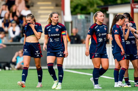 Rosengårds spelare deppar