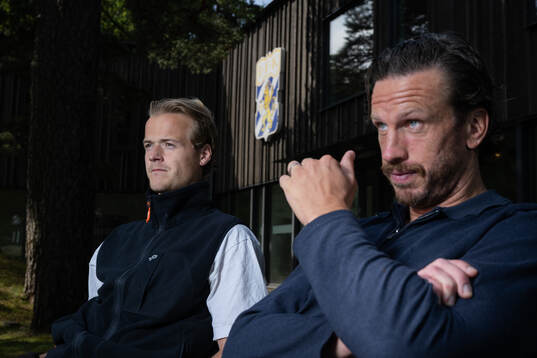IFK Göteborgs August Erlingmark och Gustav Svensson
