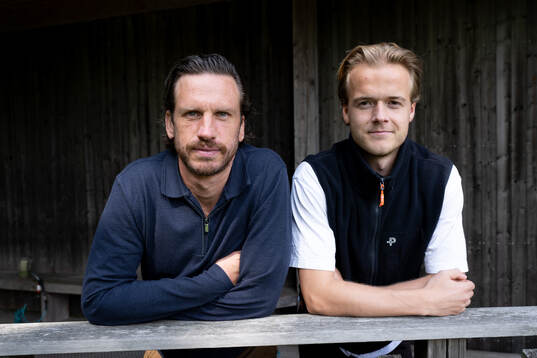 IFK Göteborgs Gustav Svensson och August Erlingmark
