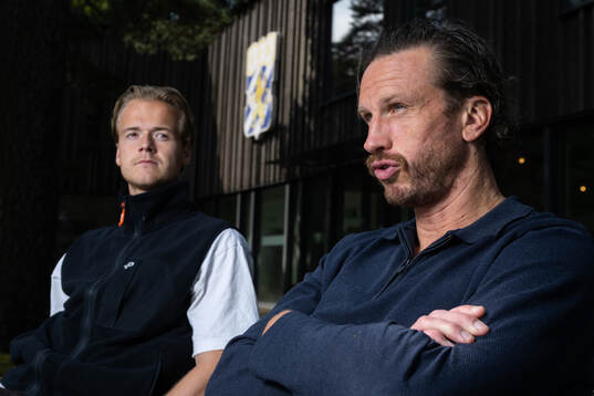IFK Göteborgs August Erlingmark och Gustav Svensson