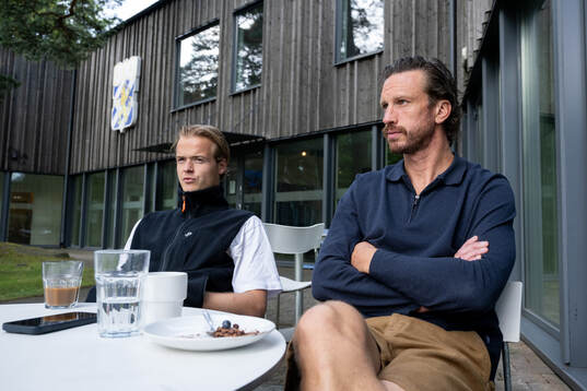 IFK Göteborgs August Erlingmark och Gustav Svensson
