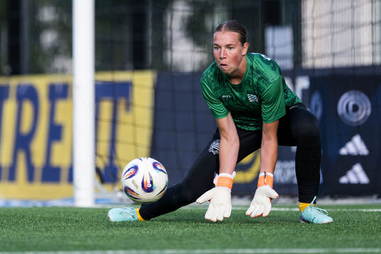 Hammarbys målvakt Melina Loeck