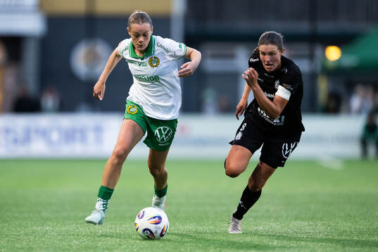 Hammarbys Sofia Reidy och Alingsås Tove Lorén