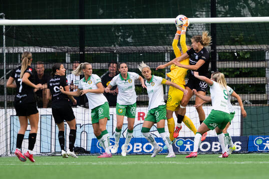Hammarbys Ellen Wangerheim, Simone Boye Sørensen, Alice
