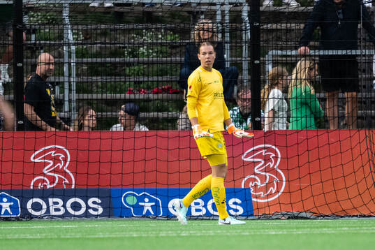 Hammarbys målvakt Melina Loeck