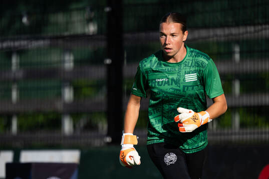 Hammarbys målvakt Melina Loeck