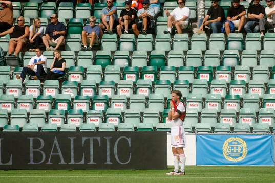 Sandvikens IFs Kasper Harletun deppar
