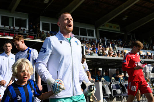 Halmstads målvakt Tim Erlandsson