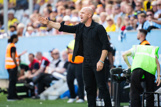 Malmö FFs huvudtränare Henrik Rydström
